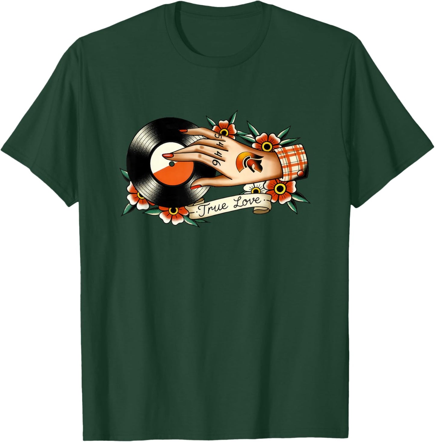 True Love Trojan Skinhead Reggae - Anti-Racist 1969 Ska T-Shirt - T-Shirt | Forest