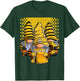 Three Honey Gnomes Sunflower Bee Peace Gnome T-Shirt - T-Shirt | Forest