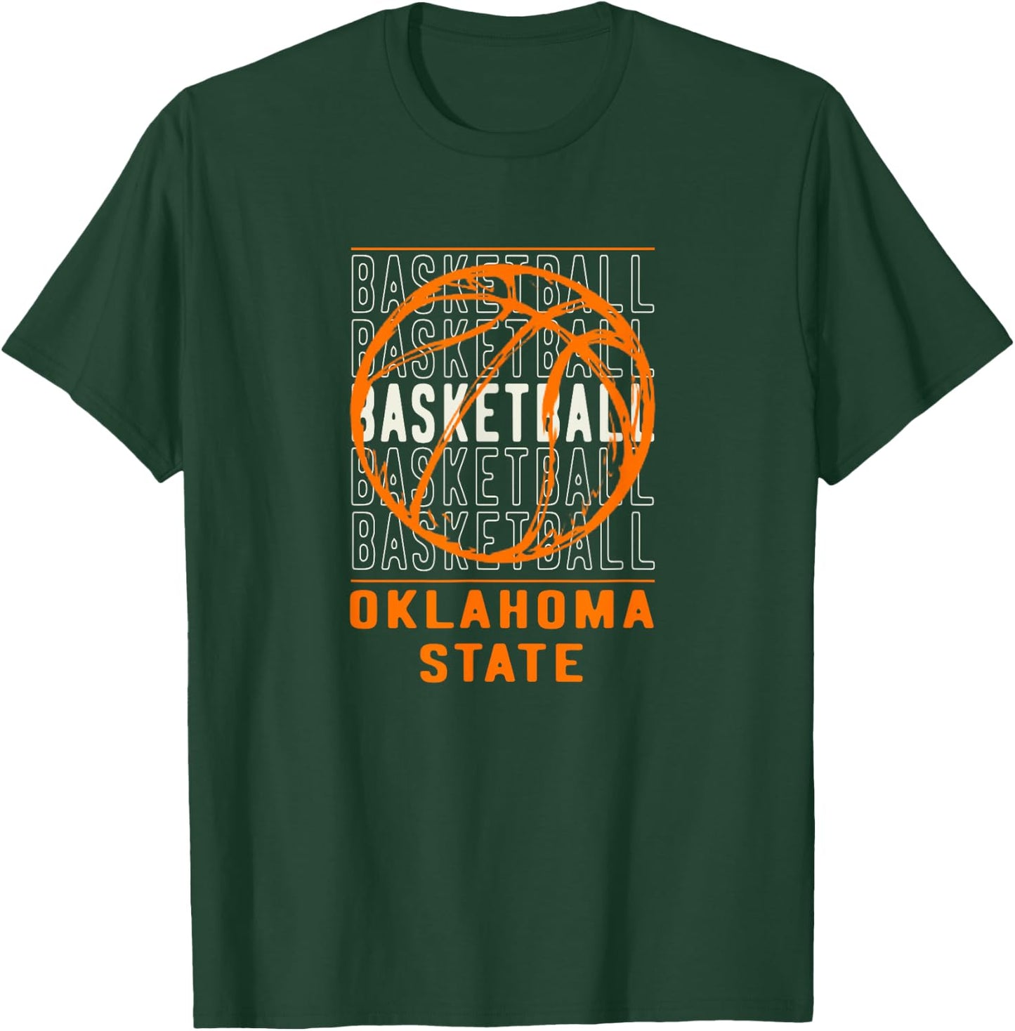 Basketball Oklahoma State T-Shirt - T-Shirt | Forest