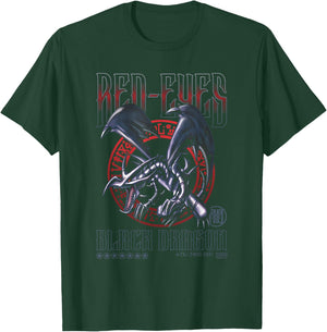 Yu-Gi-Oh! Red-Eyes Black Dragon Trading Card Game Anime T-Shirt - T-Shirt | Forest