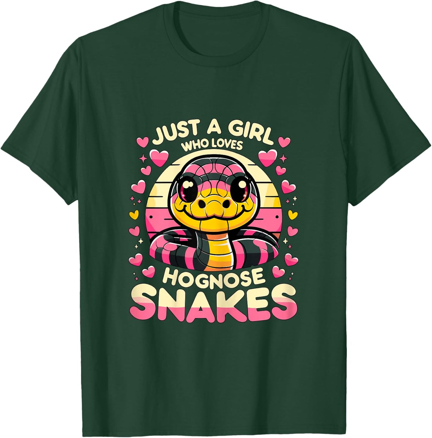 Just a Girl who loves Hognose Snakes T-Shirt - T-Shirt | Forest