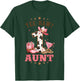 Aunt Of The Birthday Cow Girl Rodeo Cowgirl 1st Birthday T-Shirt - T-Shirt | Forest