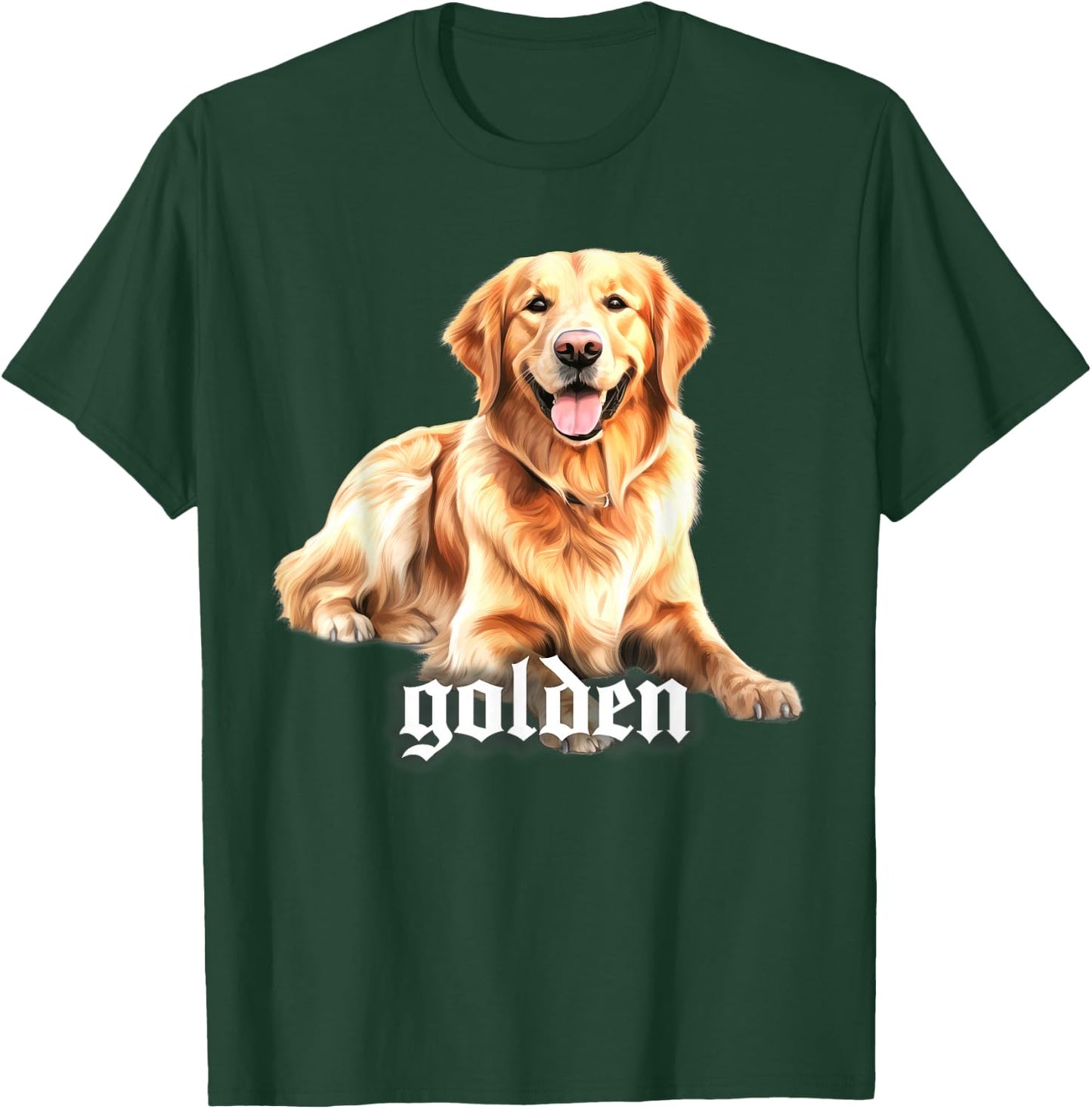 Golden Retriever T-Shirt - T-Shirt | Forest
