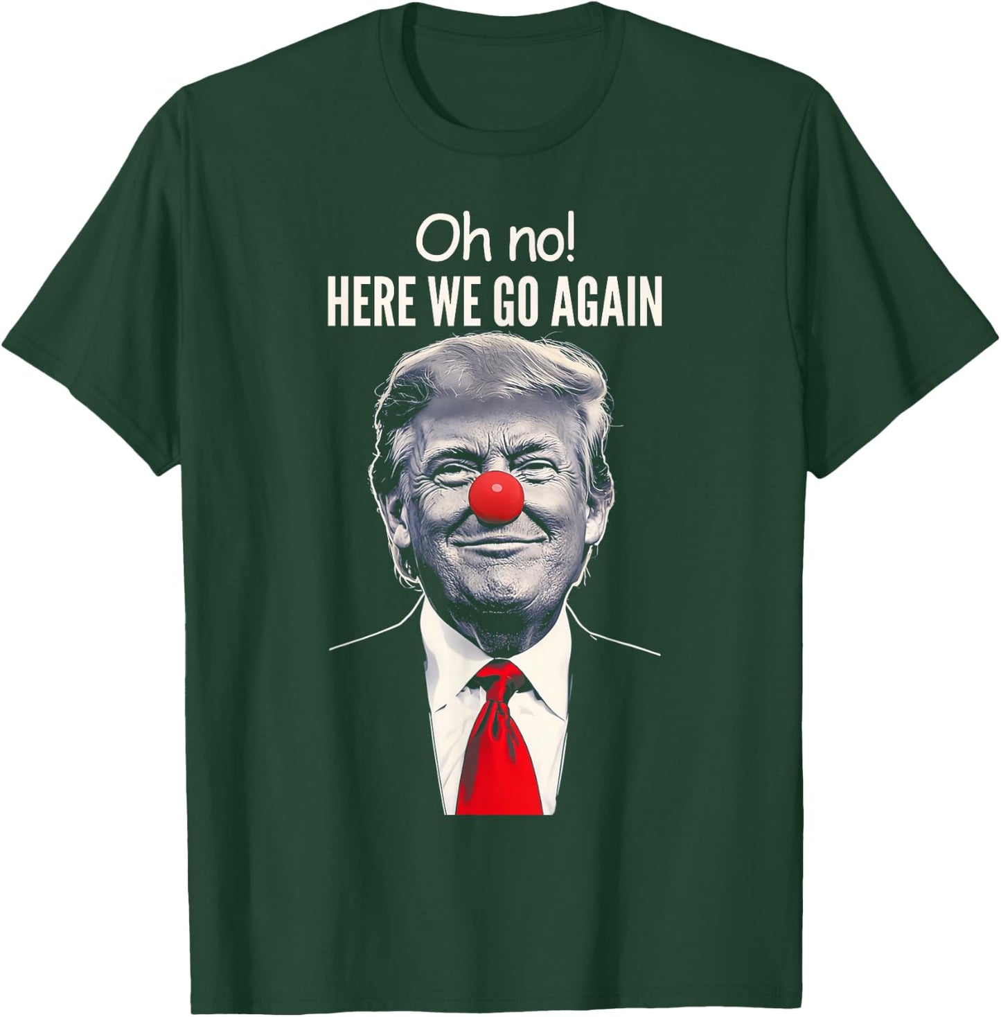 Anti-Trump Clown Going Away , Black, S T-Shirt - T-Shirt | Forest