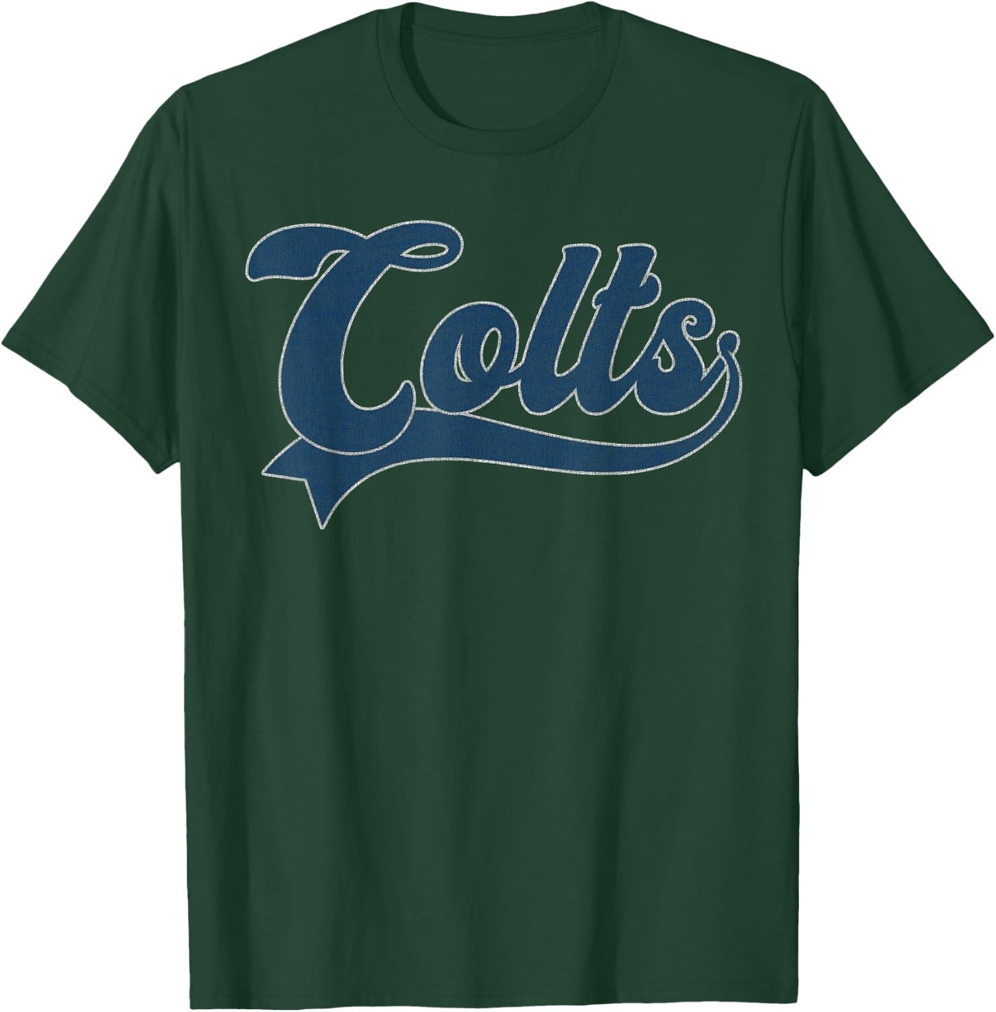 Colts Name Vintage Retro Gift Men Women Boy Girl T-Shirt - T-Shirt | Forest