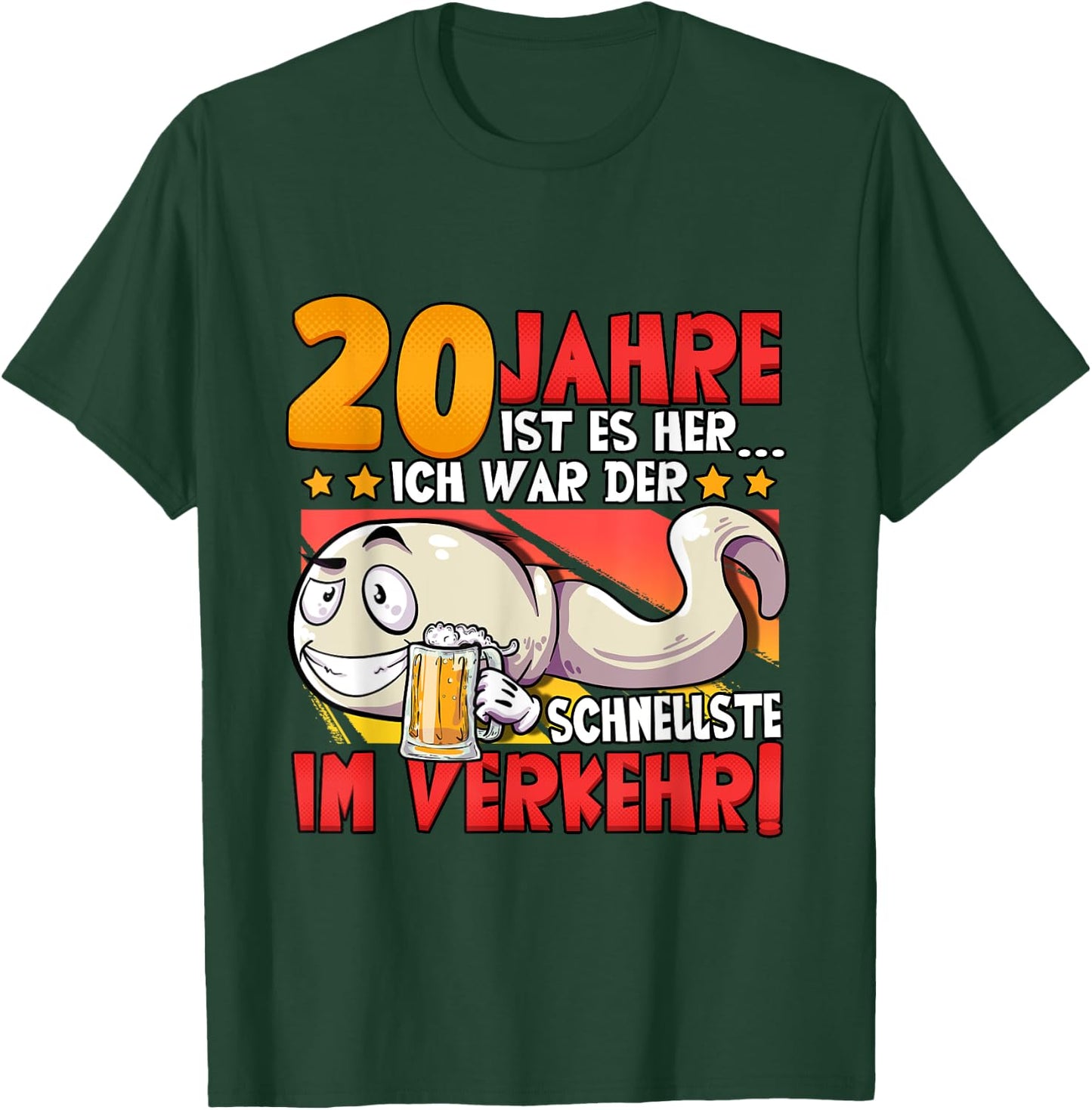 20 Jahre ist es her... 20 Geburtstag T-Shirt - T-Shirt | Forest