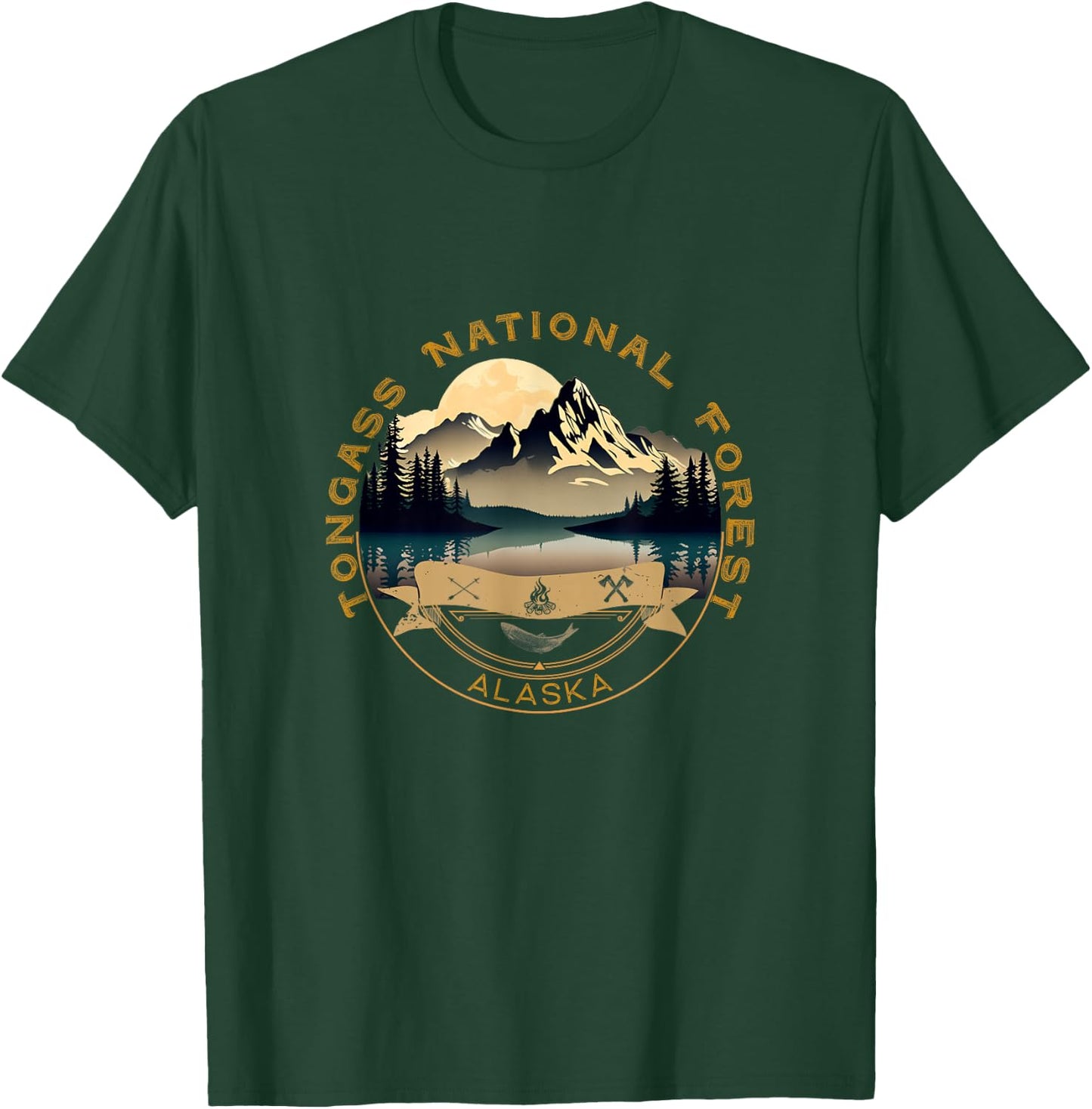 Tongass National Forest Vacation Apparel - Souvenir T-Shirt - T-Shirt | Forest