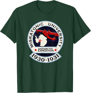 Miskatonic University Antarktic Expedition T-Shirt - T-Shirt | Forest