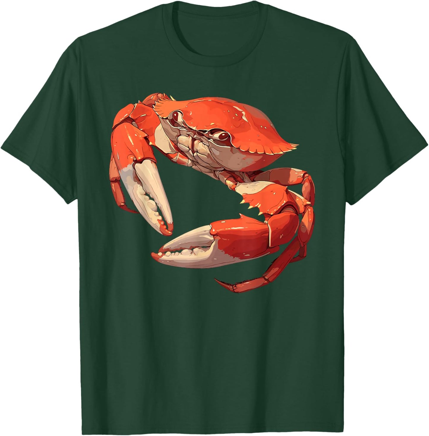 Krabben Krabbe T-Shirt - T-Shirt | Forest