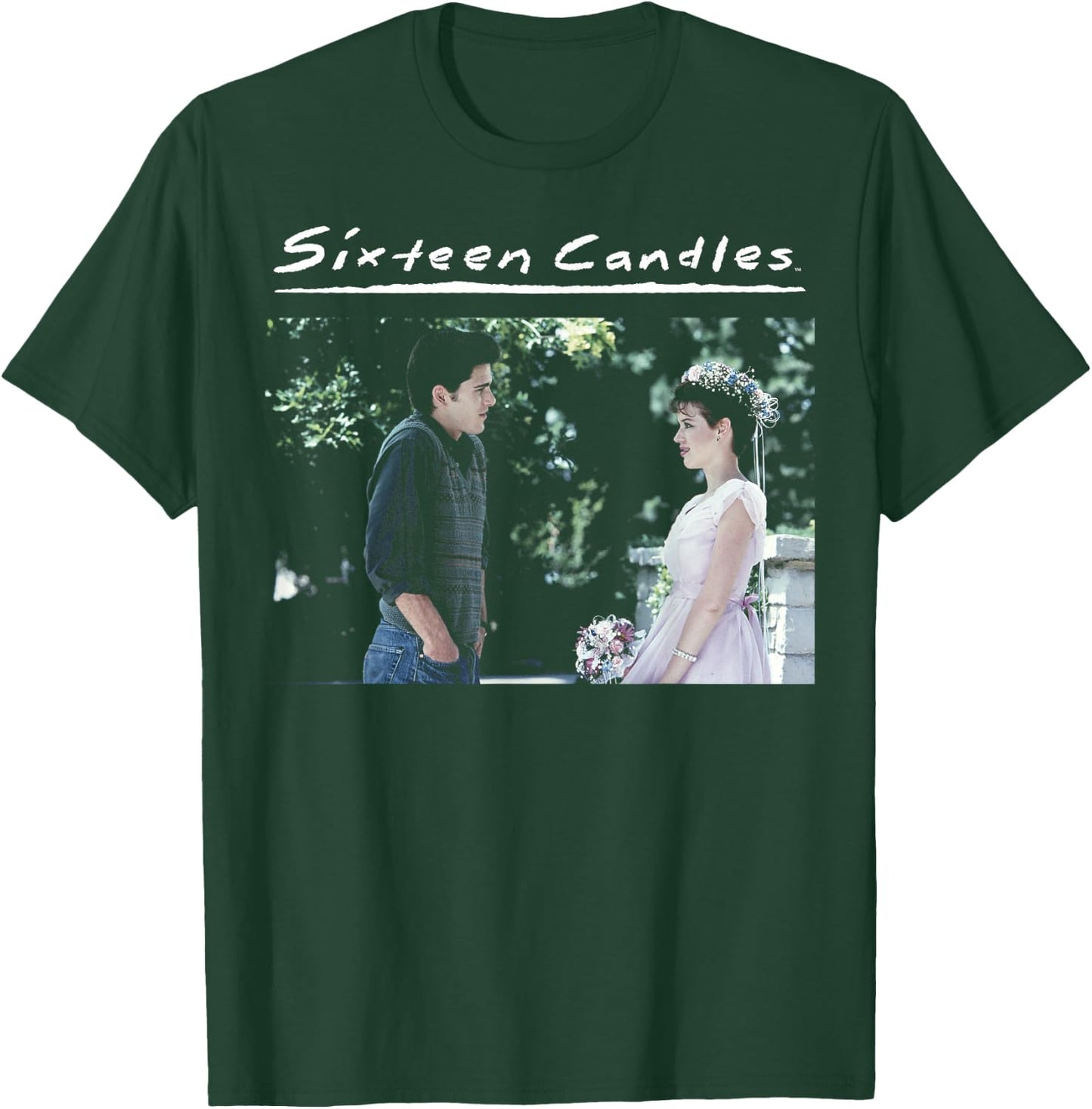 Sixteen Candles Samantha Jake Wedding Dress Photo T-Shirt - T-Shirt | Forest