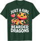 Bearded Dragon Animal Just a Girl Who Loves Bearded Dragons T-Shirt - T-Shirt | Forest