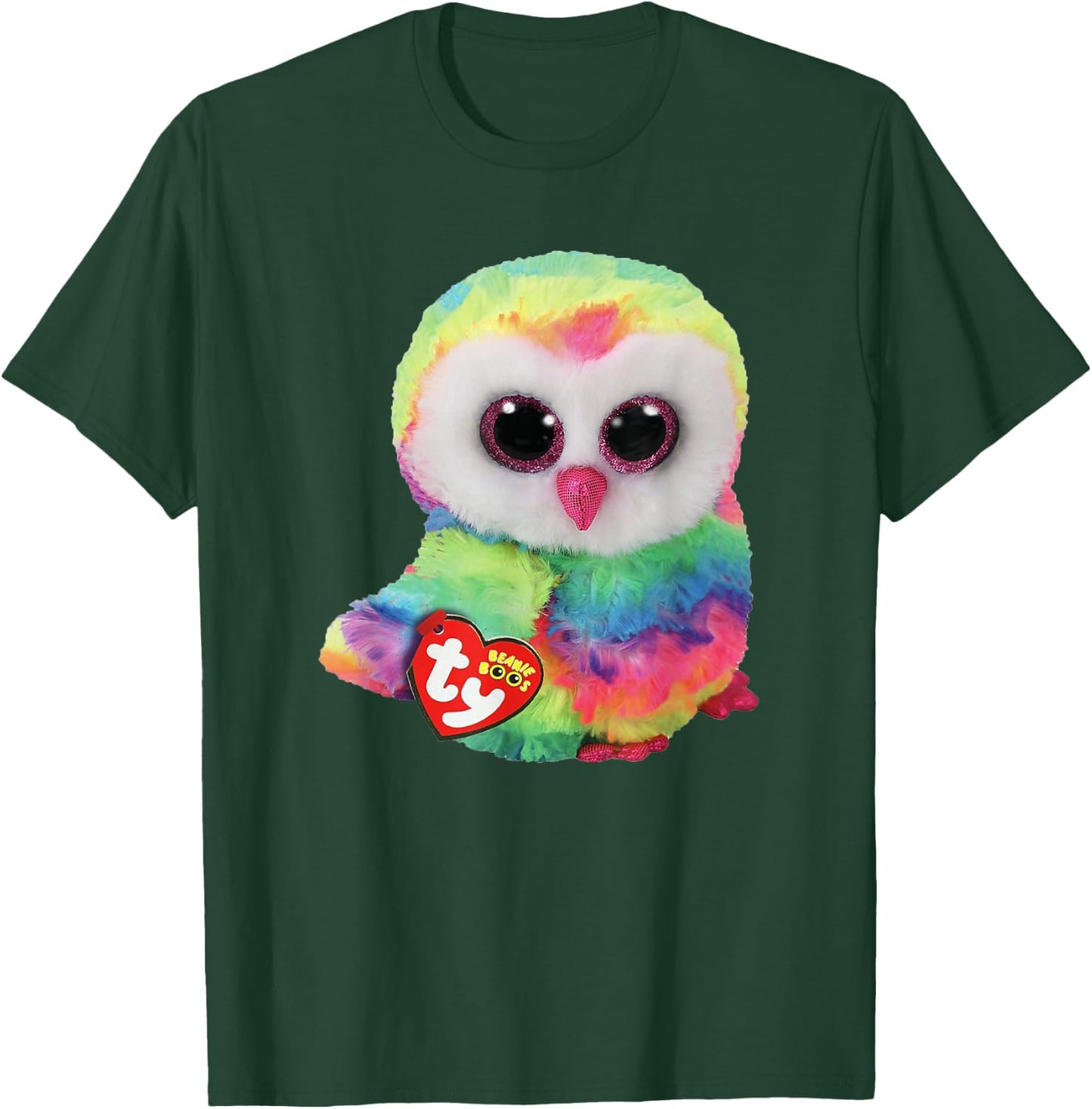 Cute Ty Owen Owl Boo Cat Fly Toy Shirt for Kids and Adults T-Shirt - T-Shirt | Forest