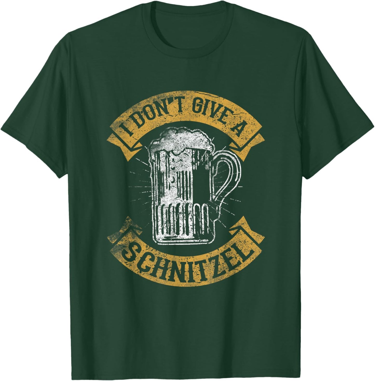 I Don't Give A Schnitzel Shirt for Oktoberfest Germany T-Shirt - T-Shirt | Forest