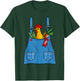 Funny Farmer Costume Halloween Cute Farm Women Men Kids T-Shirt - T-Shirt | Forest