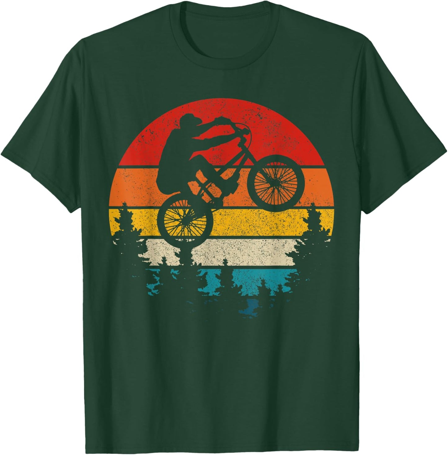 BMX Vintage Bike Bicycle BMXer Gift T-Shirt - T-Shirt | Forest
