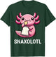 Snaxolotl Axolotl Chips Snacks Funny T-Shirt - T-Shirt | Forest