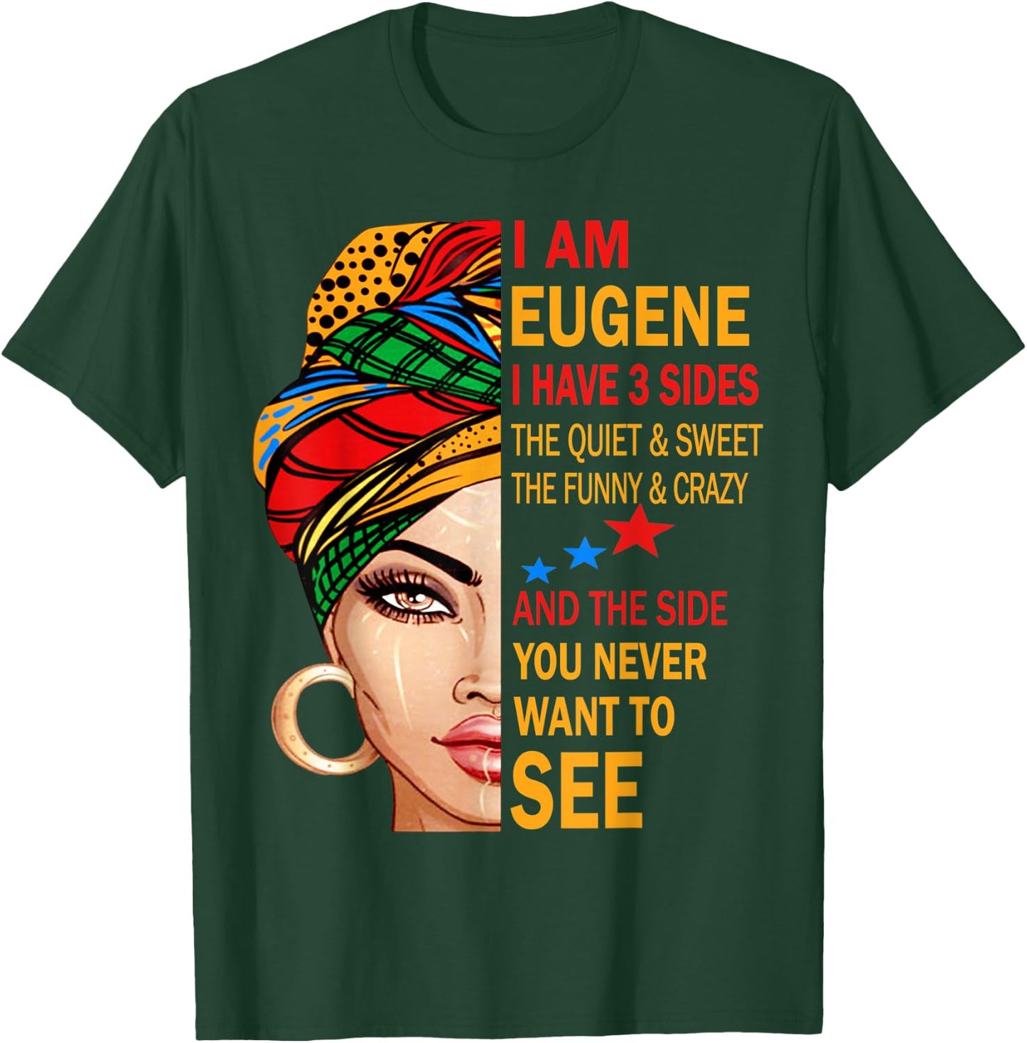 EUGENE Name Surname Family Last First Name EUGENE T-Shirt - T-Shirt | Forest