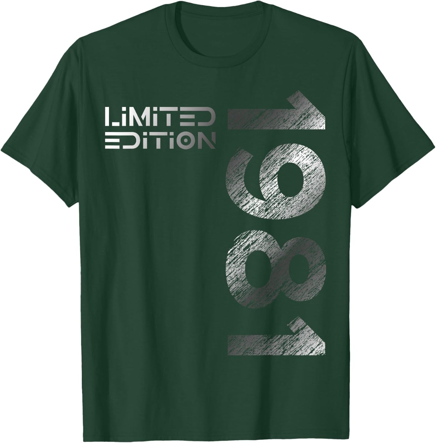 44th Birthday Limited Edition Vintage 1981 Man Woman T-Shirt - T-Shirt | Forest