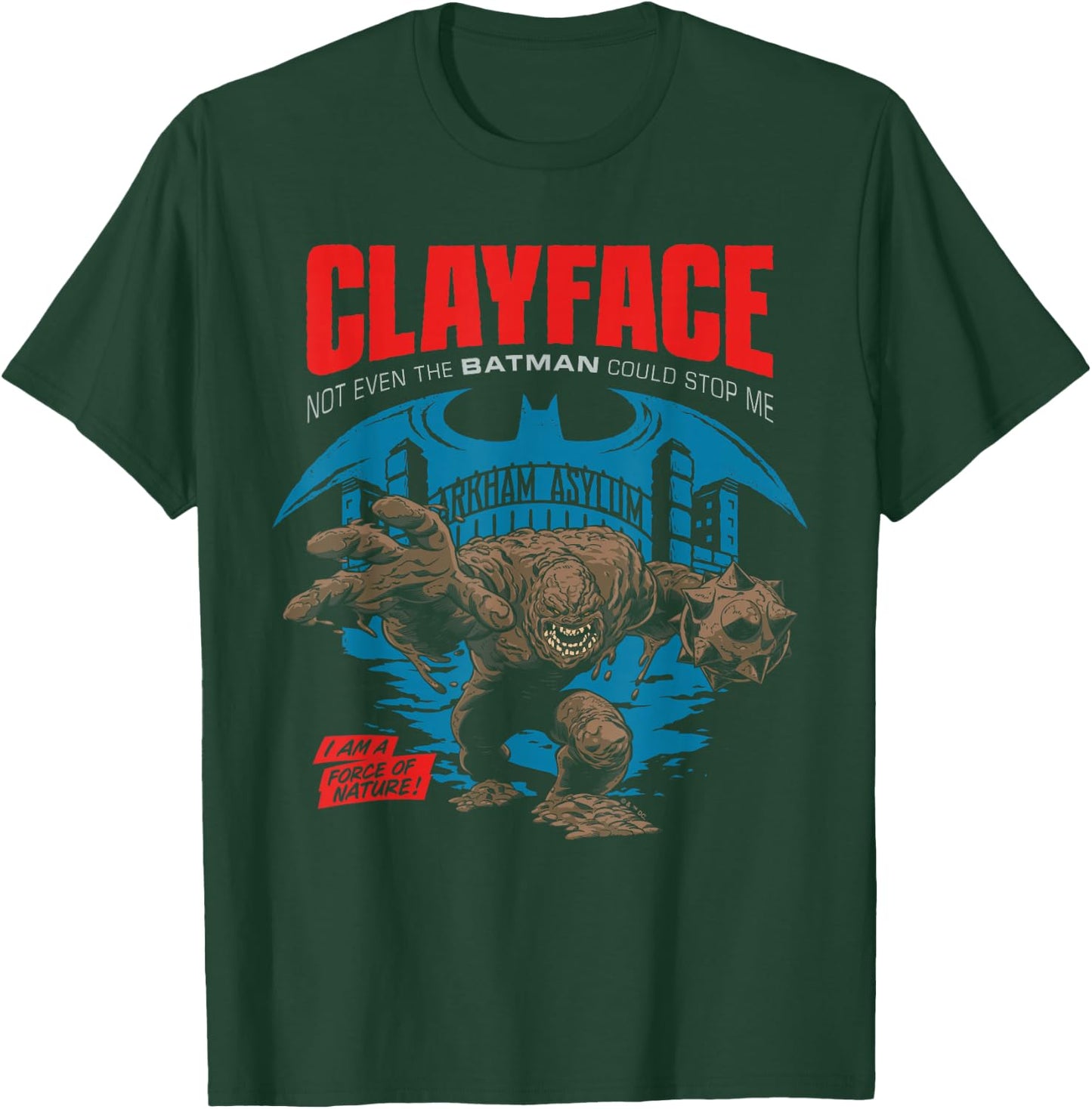 Batman Clayface Arkham Asylum T-Shirt - T-Shirt | Forest
