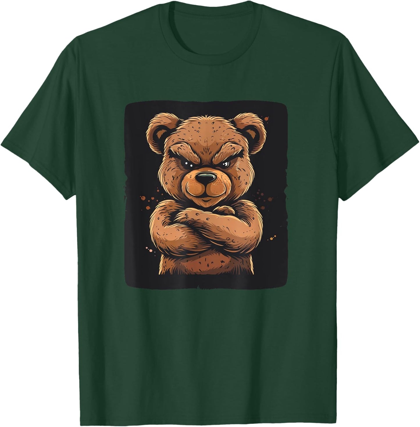 Furious Teddy Bear Costume for Boys and Girls T-Shirt - T-Shirt | Forest