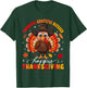 Thankful Grateful Blessed Thanksgiving Turkey Women Men Kids T-Shirt - T-Shirt | Forest