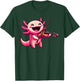 Axolotl Playing Violin Axolotls Musician Music T-Shirt - T-Shirt | Forest