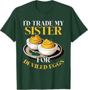 I'm here for the Deviled Eggs T-Shirt - T-Shirt | Forest