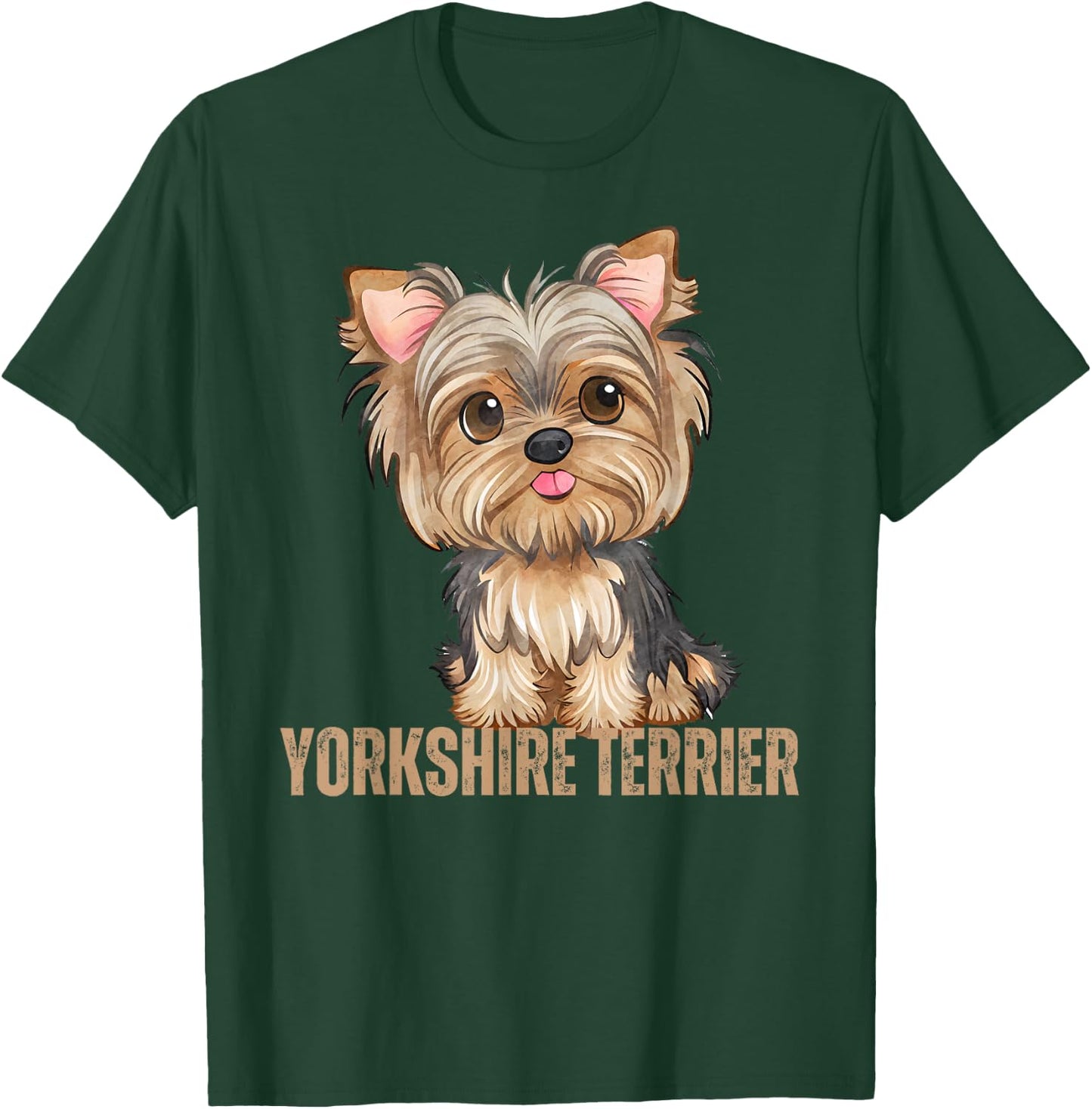 Yorkshire Terrier Dog Lover Gifts Shirt Yorkie T-Shirt - T-Shirt | Forest
