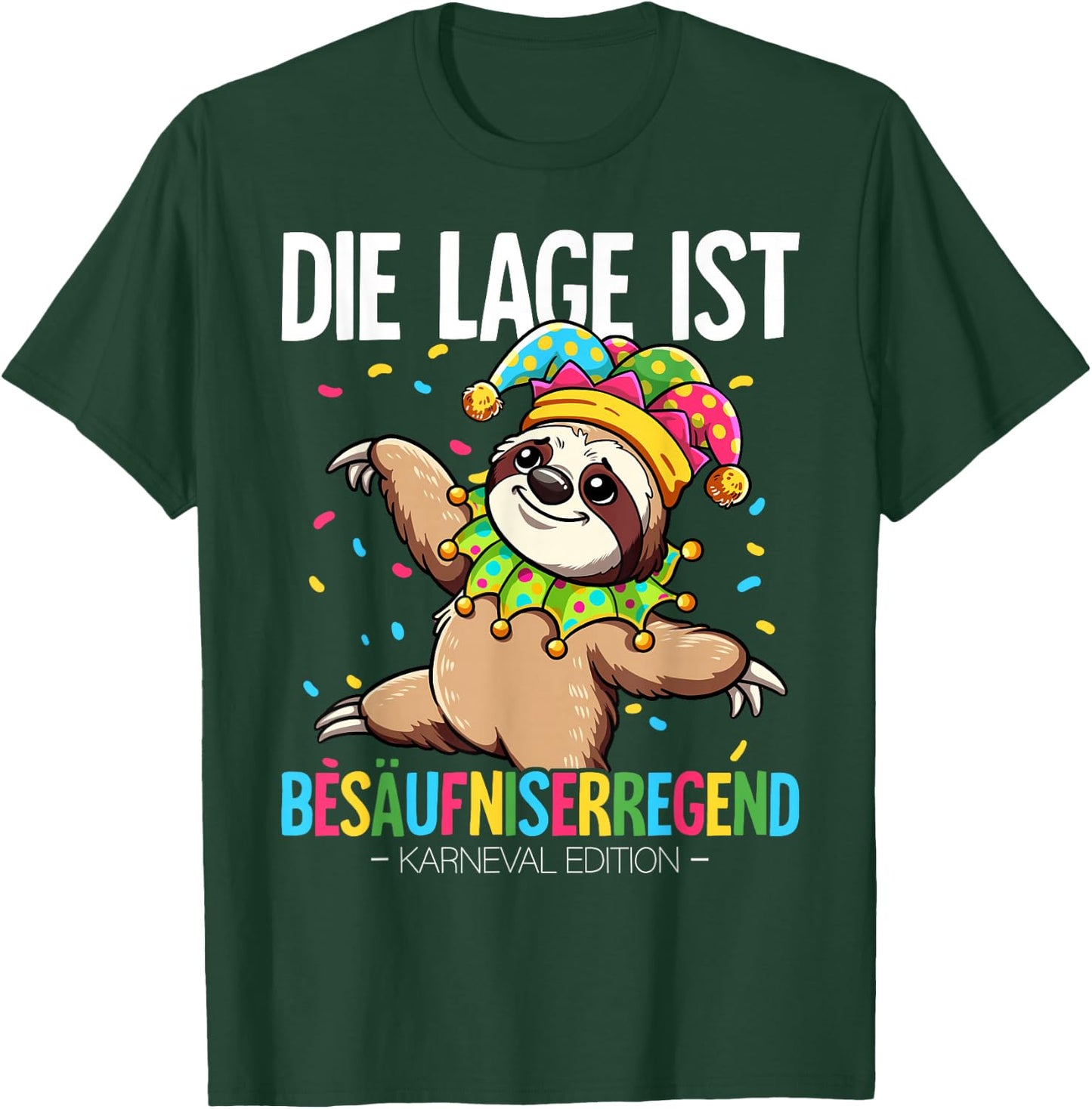 Cologne Carnival , black T-Shirt - T-Shirt | Forest