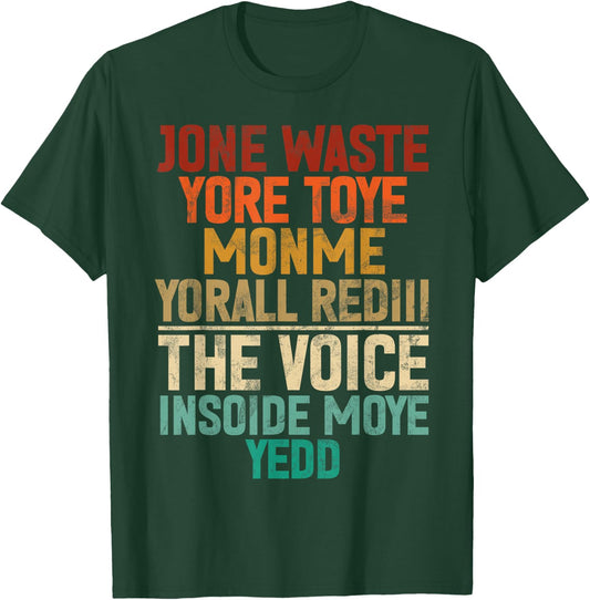 Jone Waste Yore Toye Monme Yorall Rediii Lustiger Witz Humor T-Shirt - T-Shirt | Forest
