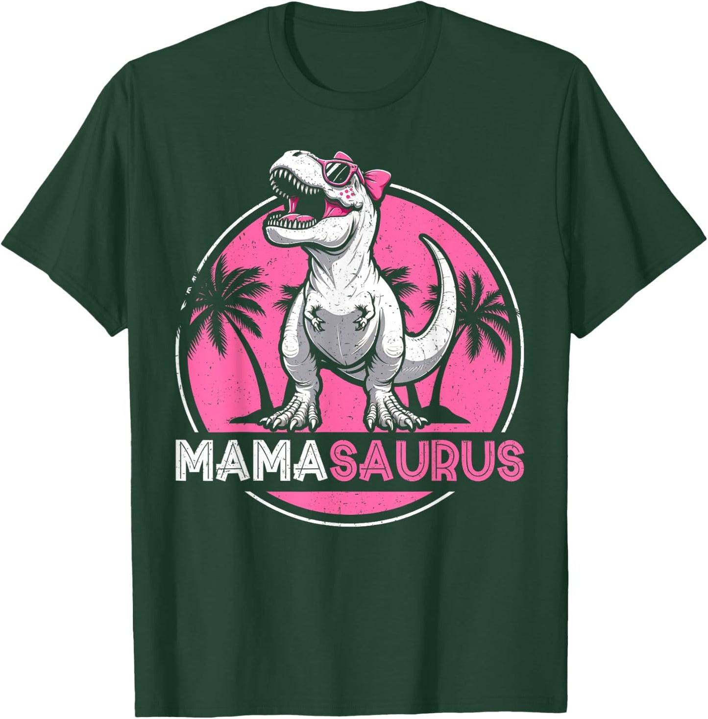 Mamasaurus Dinosaure T-Rex Fête des Mères Mère Dino T-Shirt - T-Shirt | Forest
