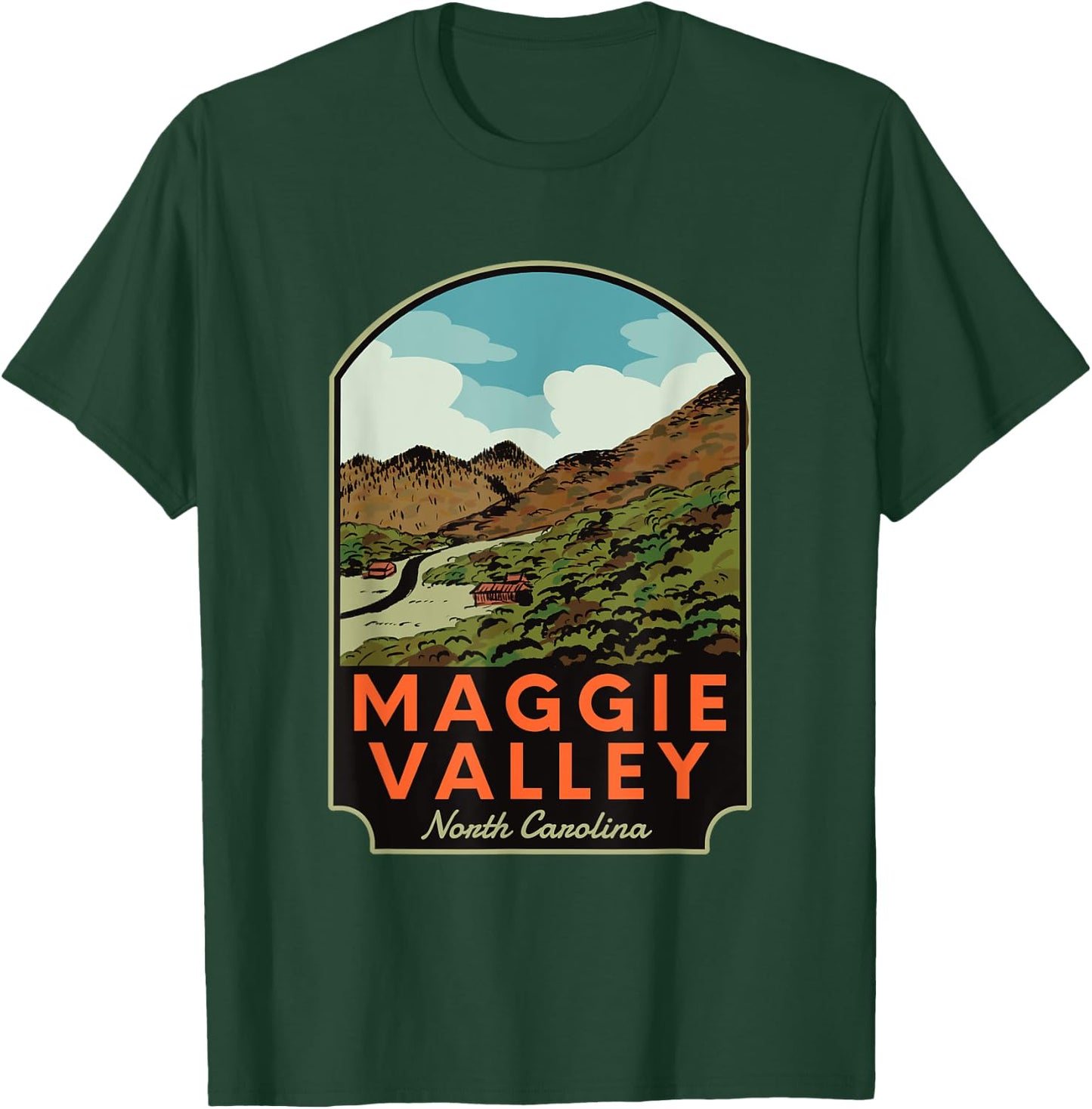Maggie Valley North Carolina T-Shirt - T-Shirt | Forest