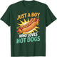 Boys Hot Dog T-Shirt - T-Shirt | Forest