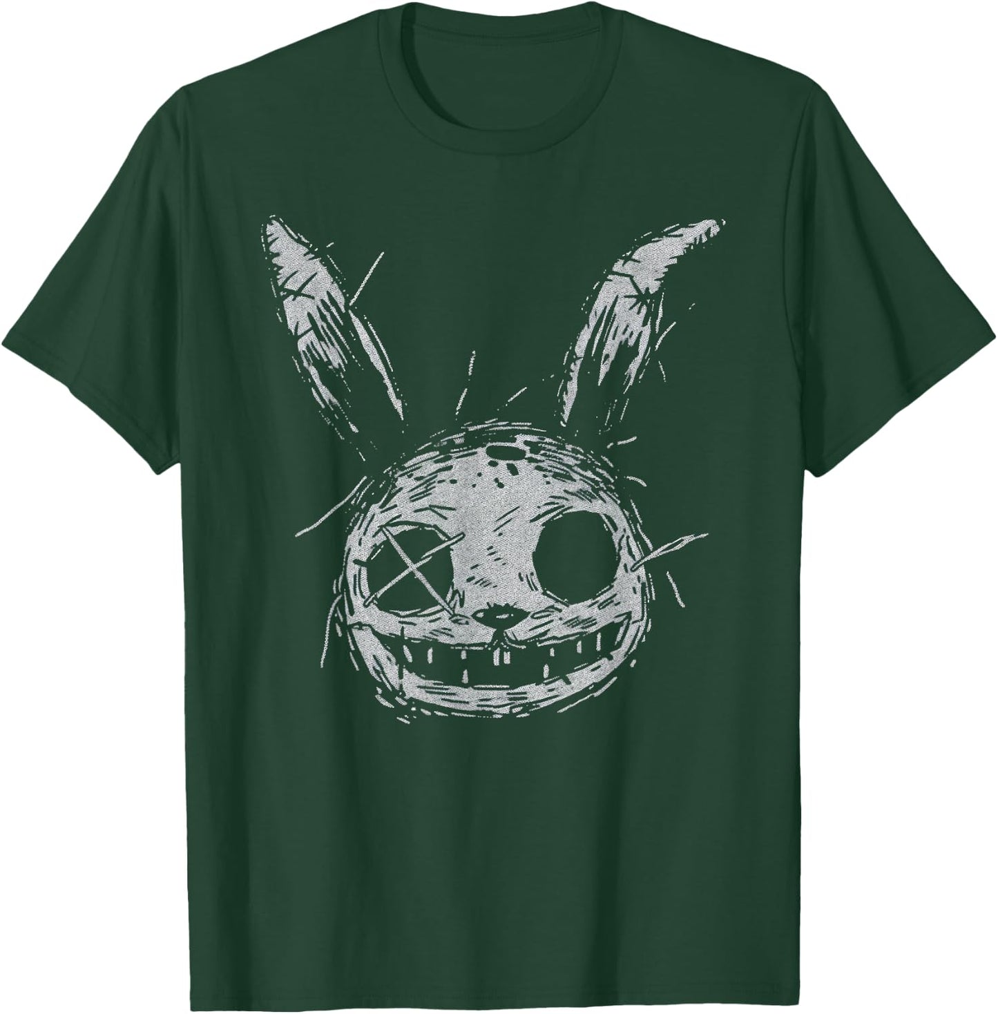 Evil Scary Bunny Rabbit Alt Goth Grunge Horror Aesthetic T-Shirt - T-Shirt | Forest