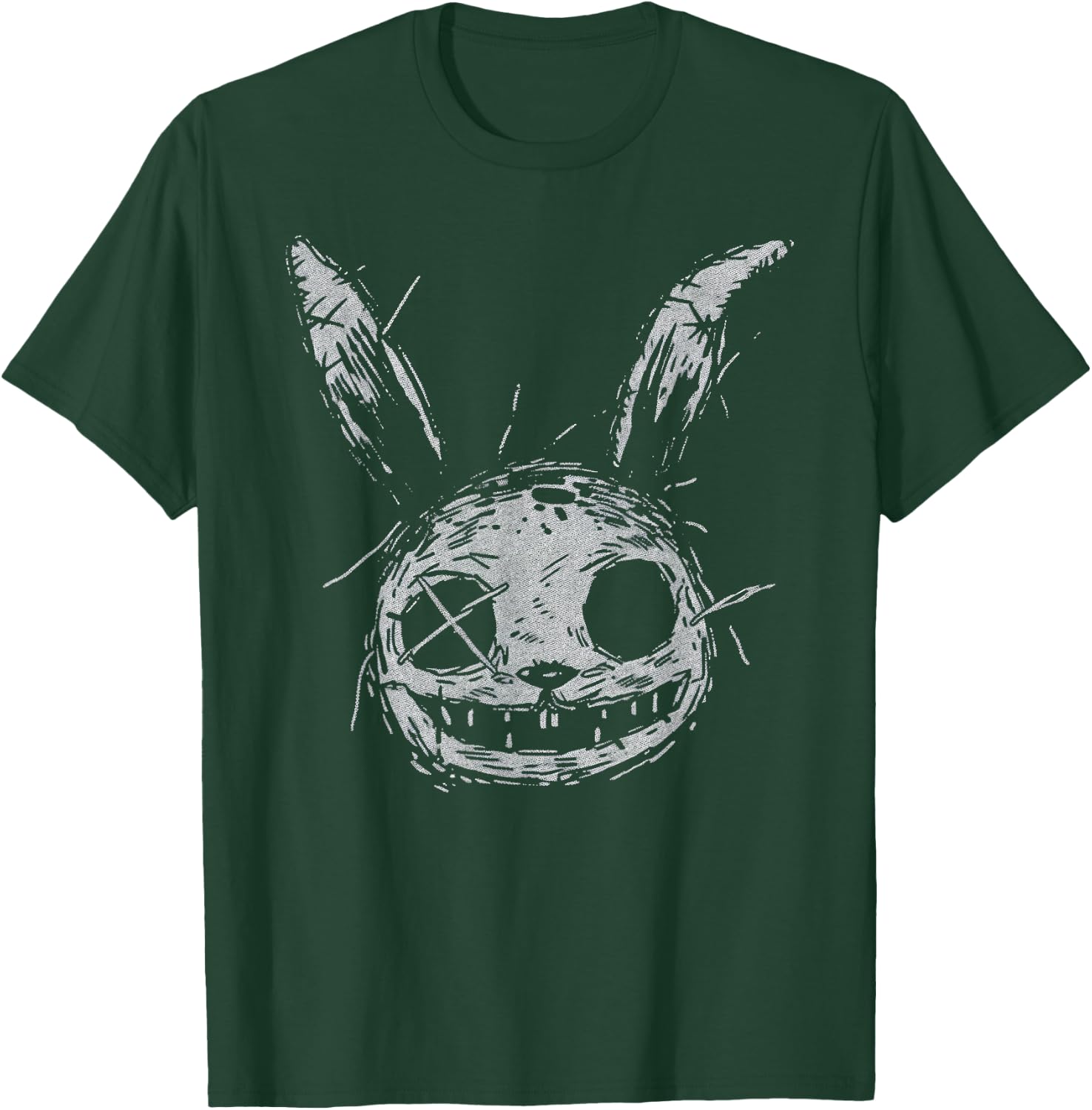 Evil Scary Bunny Rabbit Alt Goth Grunge Horror Aesthetic T-Shirt - T-Shirt | Forest