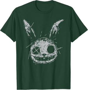 Evil Scary Bunny Rabbit Alt Goth Grunge Horror Aesthetic T-Shirt - T-Shirt | Forest
