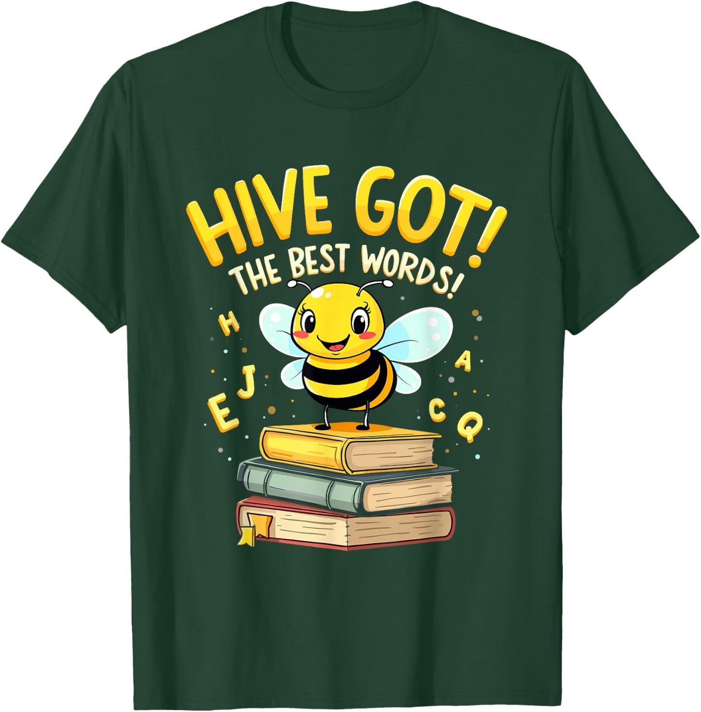 Spelling Bee Humor Spelling Champion Word Nerd Spelling T-Shirt - T-Shirt | Forest