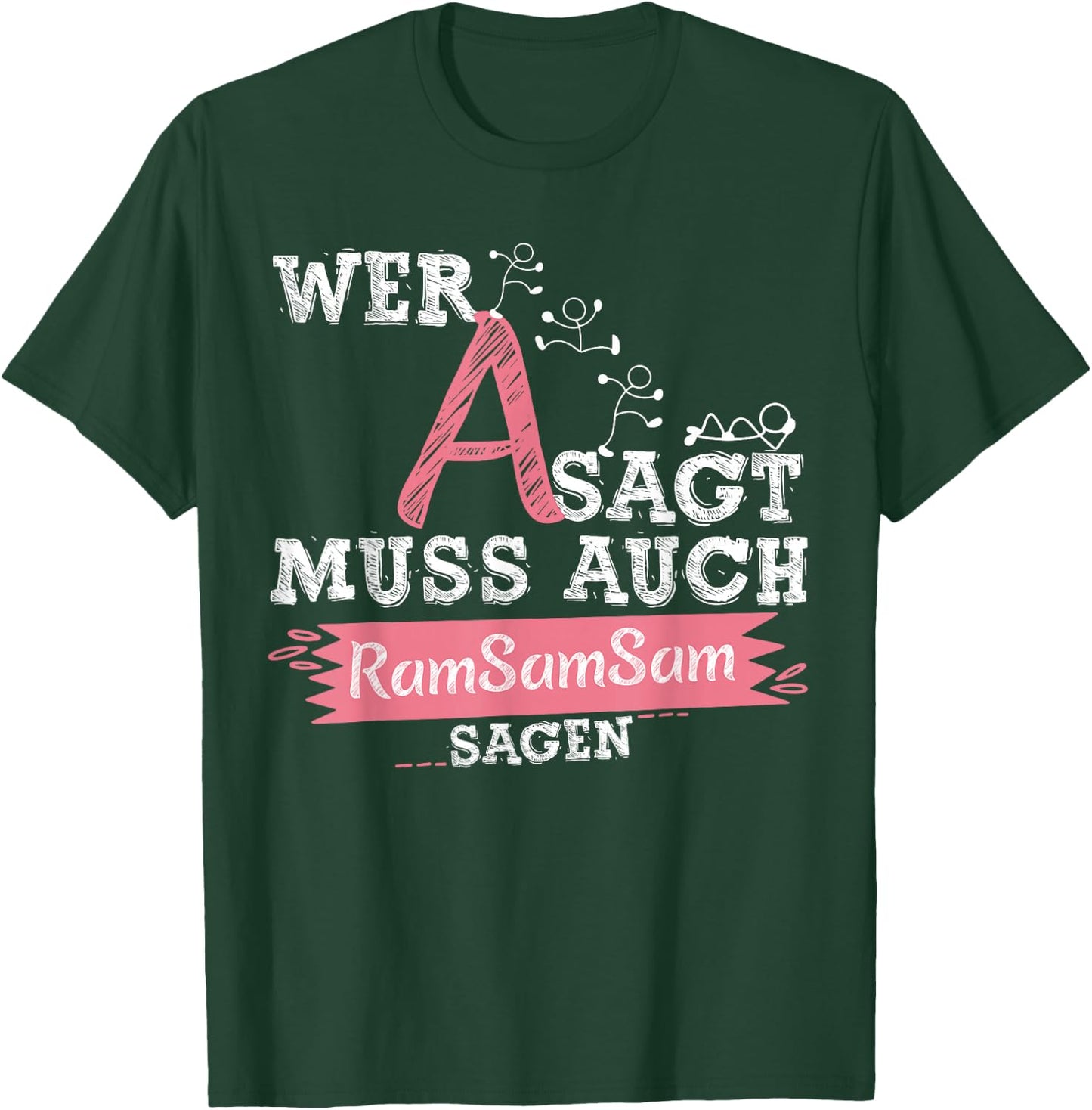Aramsamsam Children's Songs Nursery Fun Singing , black, s T-Shirt - T-Shirt | Forest