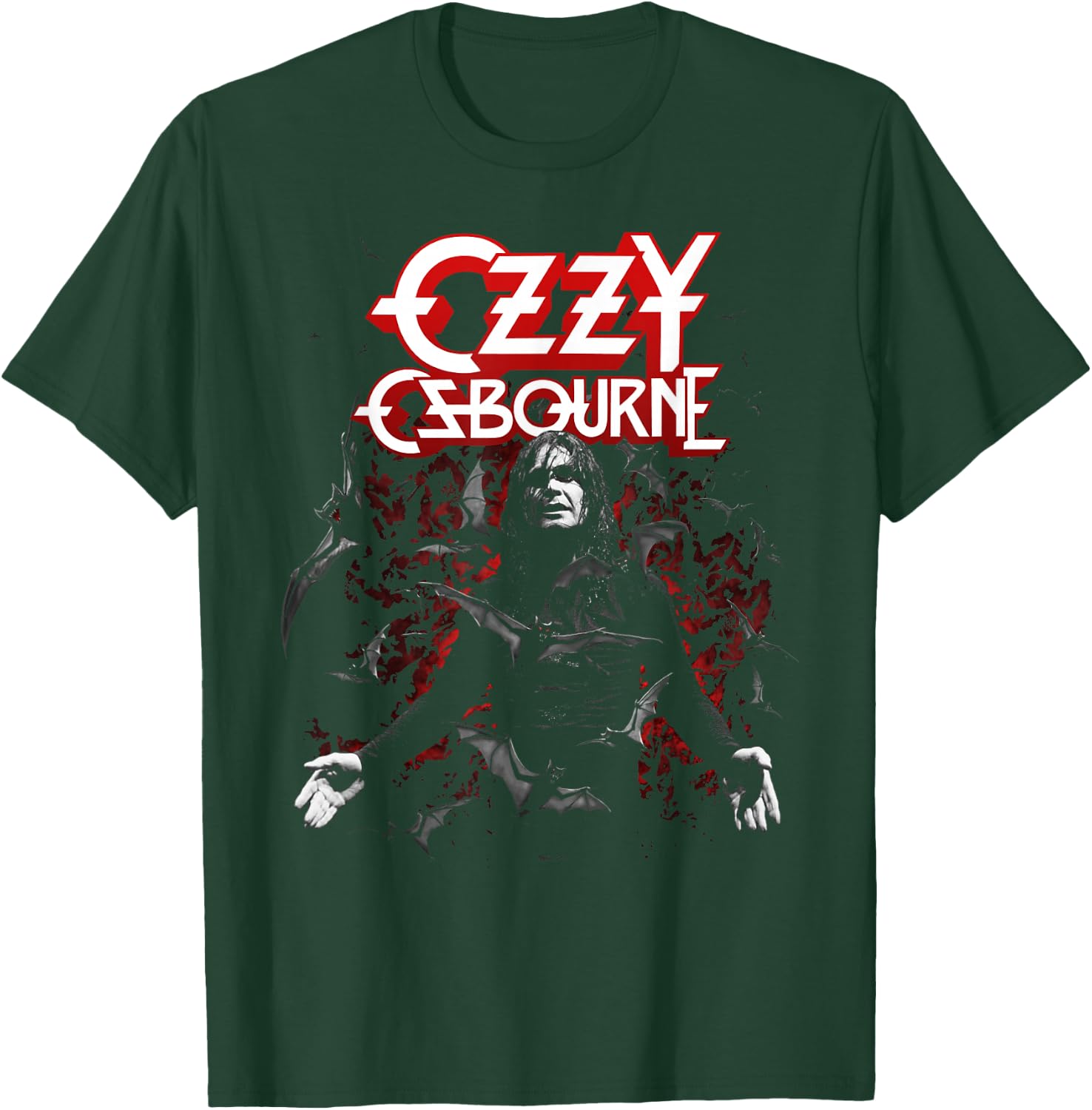 Ozzy Osbourne Bats T-Shirt - T-Shirt | Forest