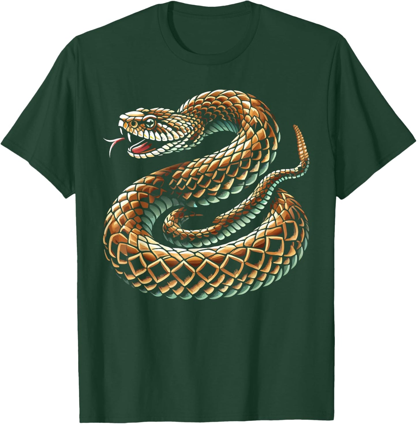 Rattlesnake T-Shirt - T-Shirt | Forest
