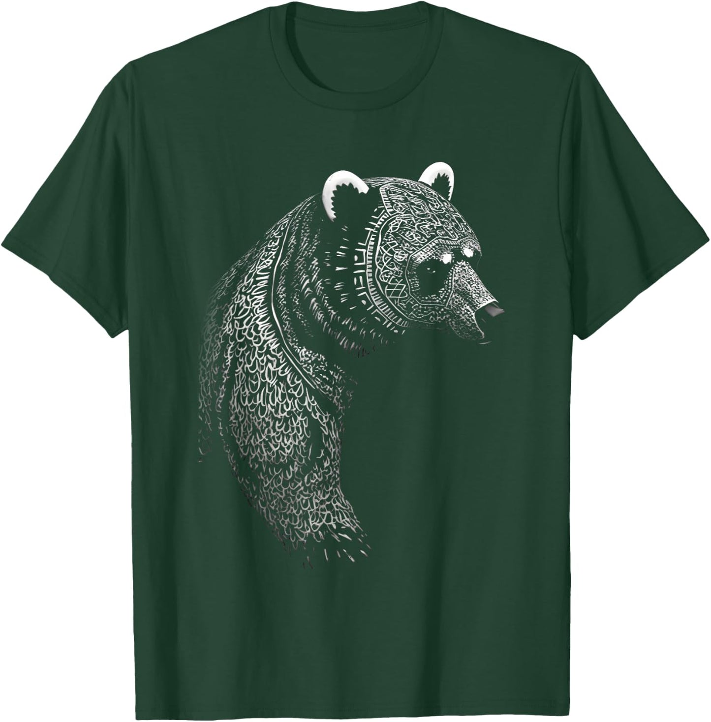 Berserker Bear Warrior Odin Norse Mythology Vikings T-Shirt - T-Shirt | Forest