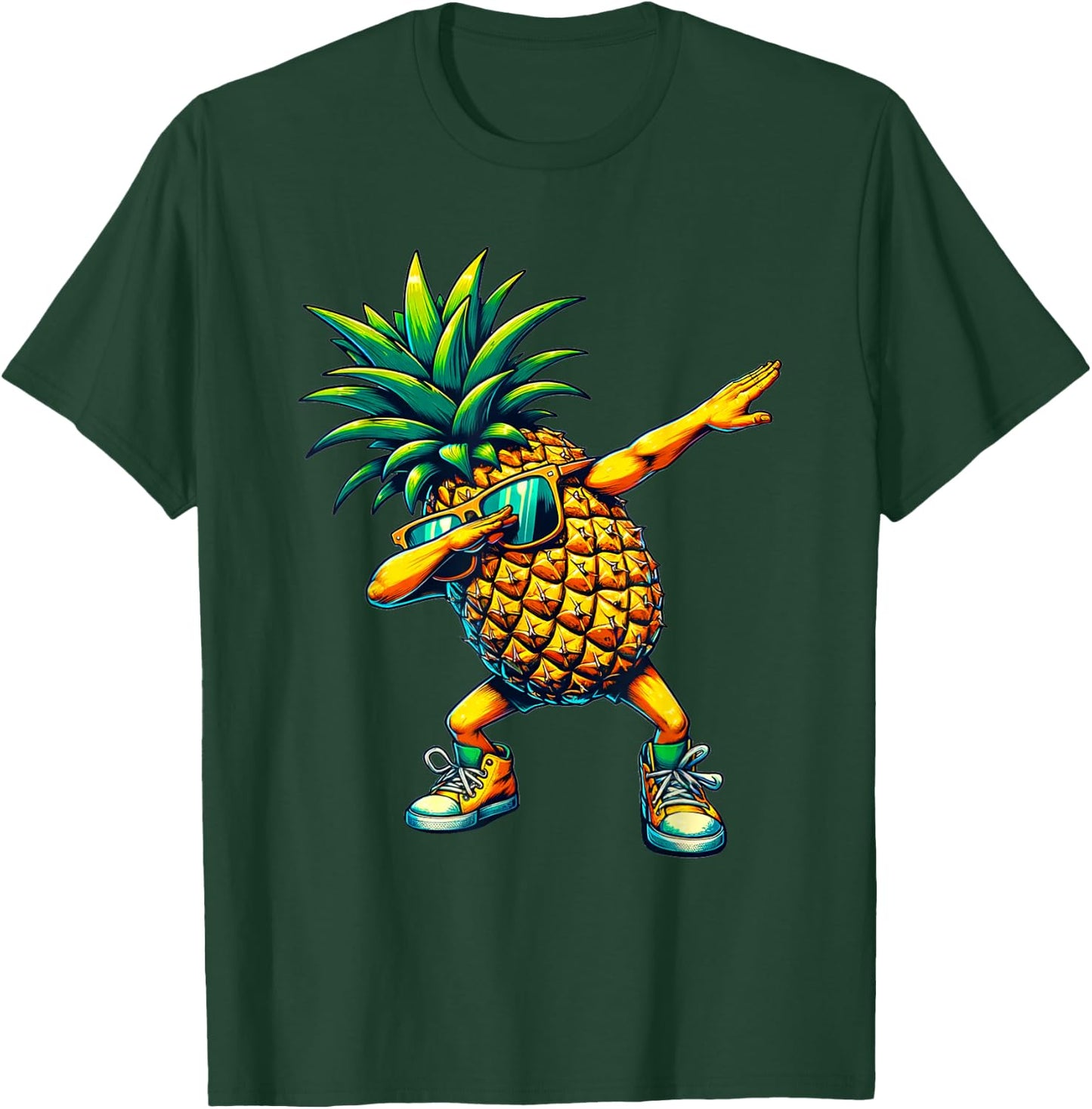 Tamponner l’ananas | Ananas drôle avec motif de fruits T-Shirt - T-Shirt | Forest