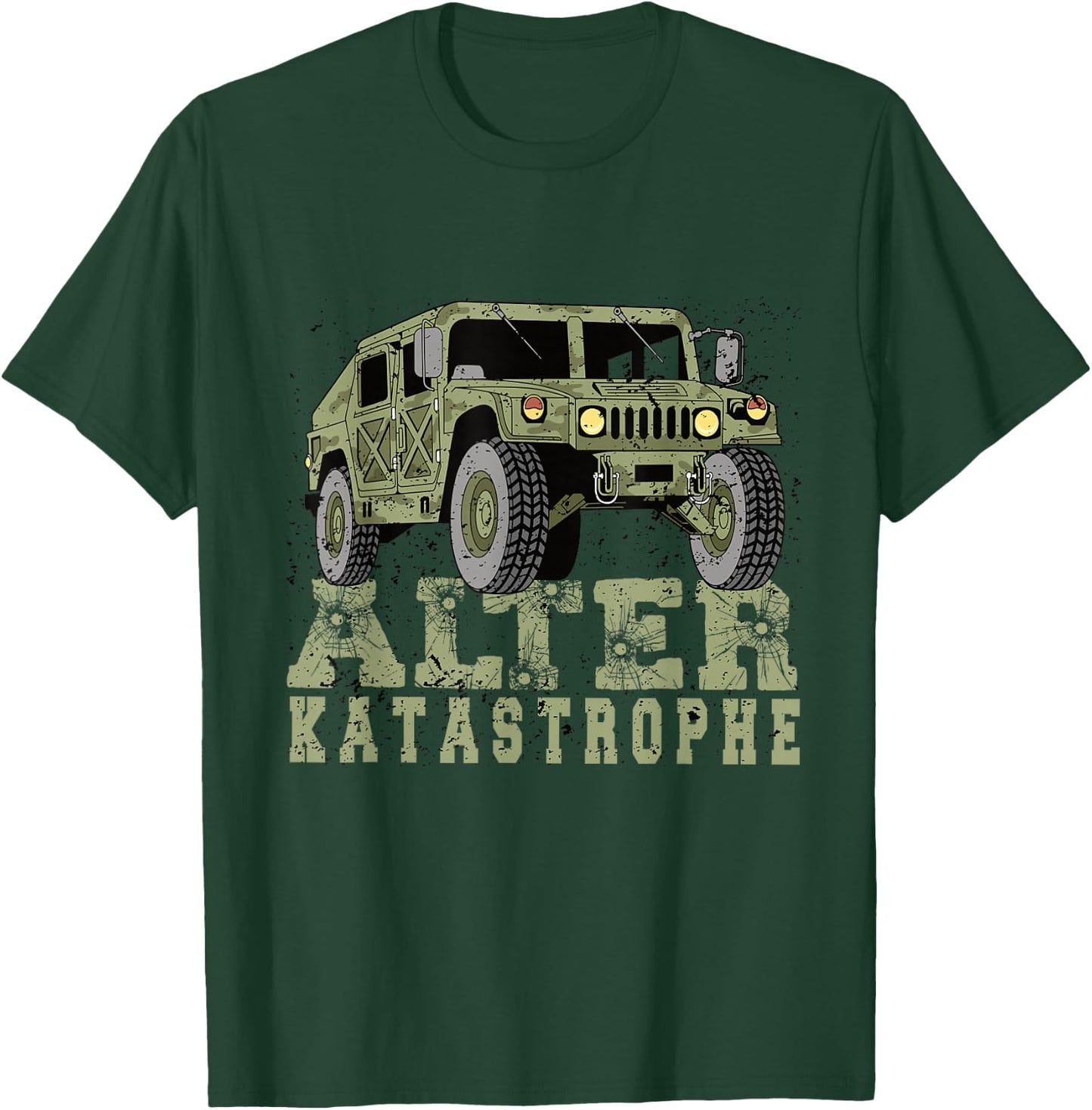 Alter Katastrophe Alter Katastrophe Humour Sarcasm , black T-Shirt - T-Shirt | Forest