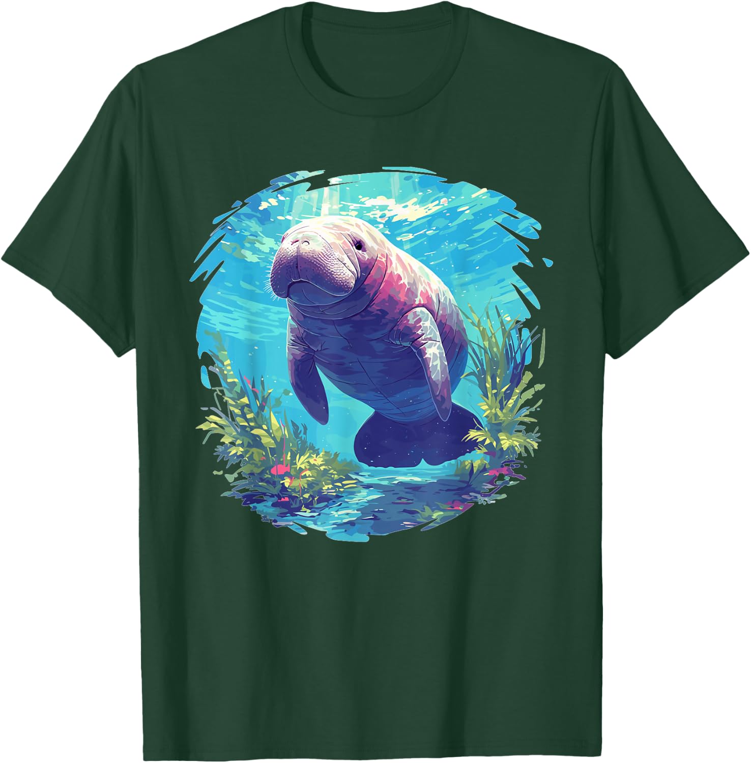 Manatees Manatee T-Shirt - T-Shirt | Forest