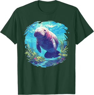 Manatees Manatee T-Shirt - T-Shirt | Forest