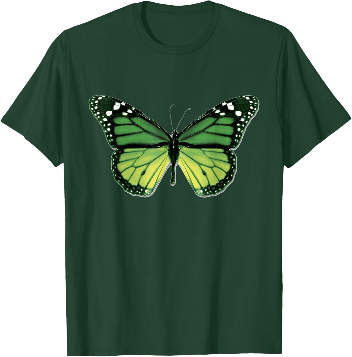 Awesome Green Butterfly - & Sizes T-Shirt - T-Shirt | Forest
