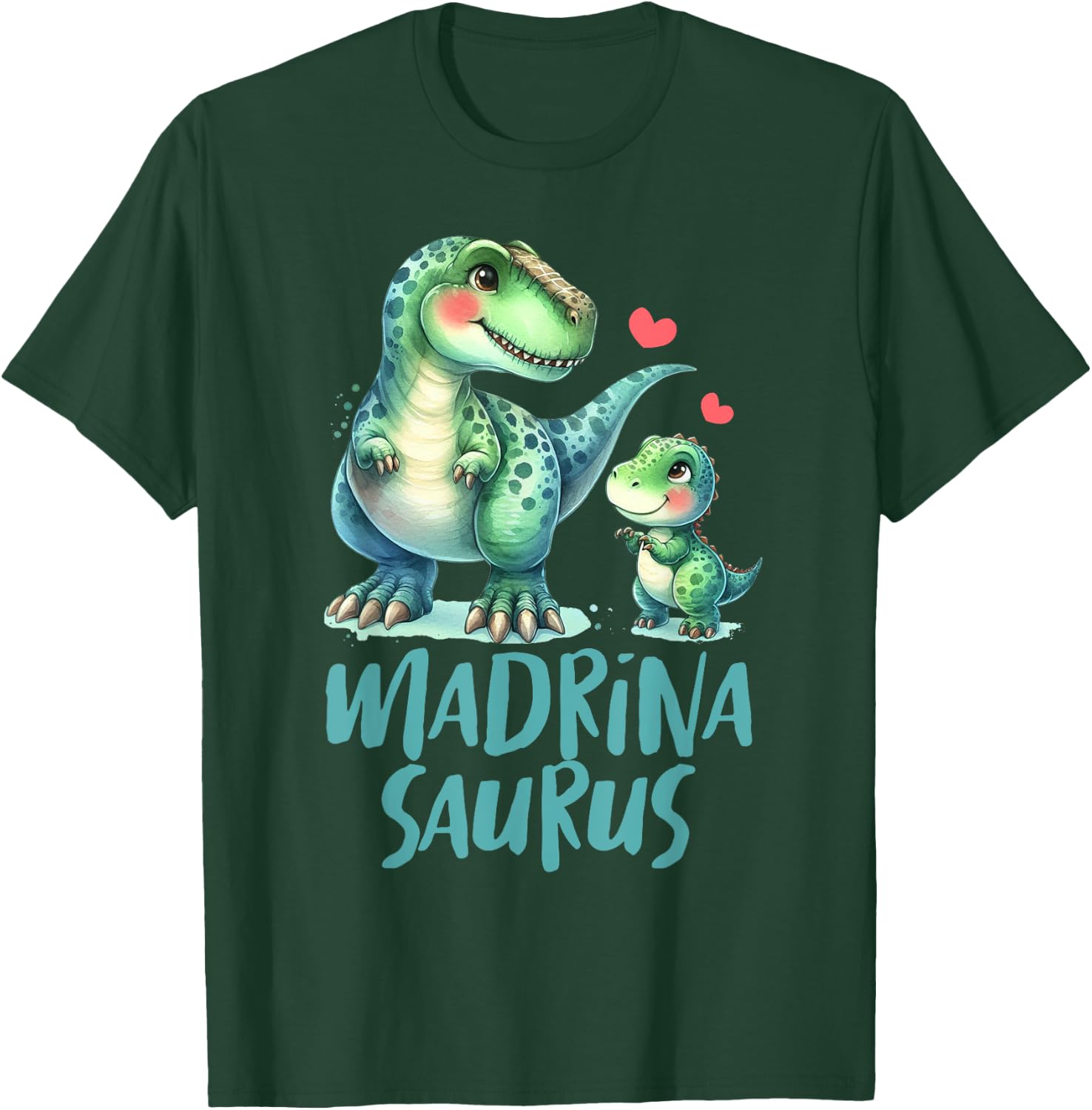 Spanish Godmother Madrina Dinosaur Lover Madrina Saurus T-Shirt - T-Shirt | Forest