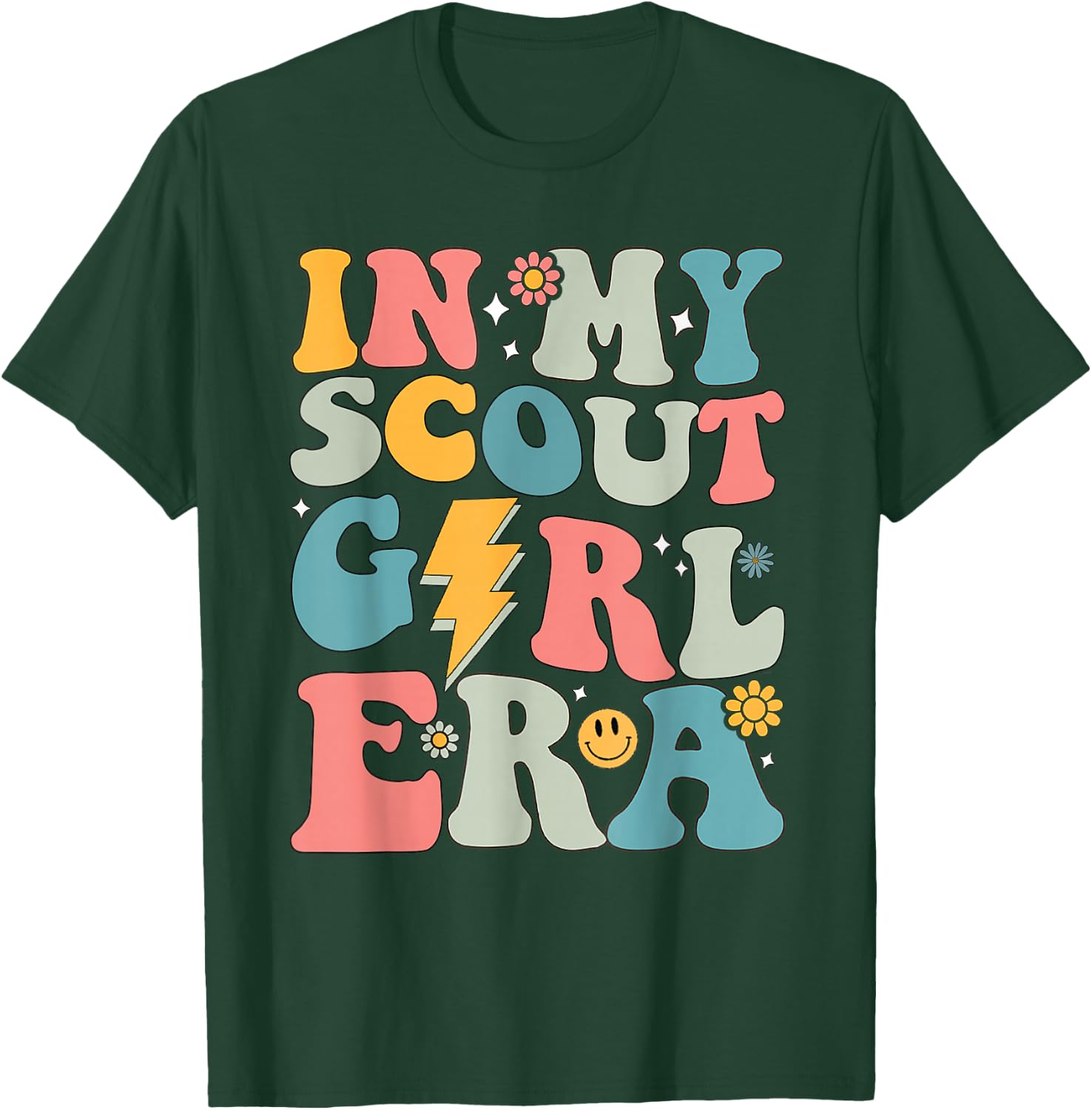 Groovy In My Scout Girl Era Women T-Shirt - T-Shirt | Forest