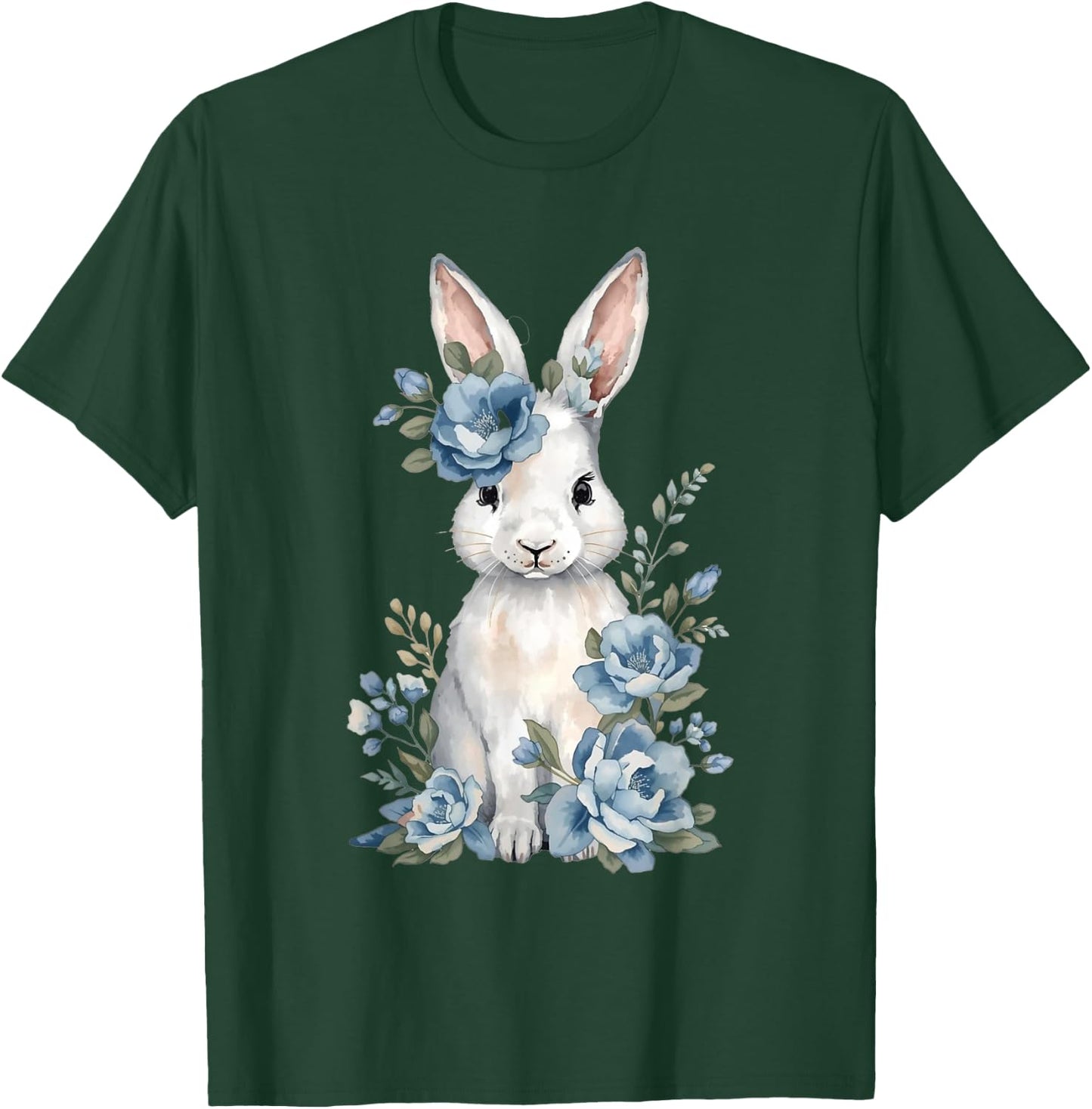 Kaninchen, Hasenohren, Osterhasen Kostüm, Osterdeko, Ostern T-Shirt - T-Shirt | Forest