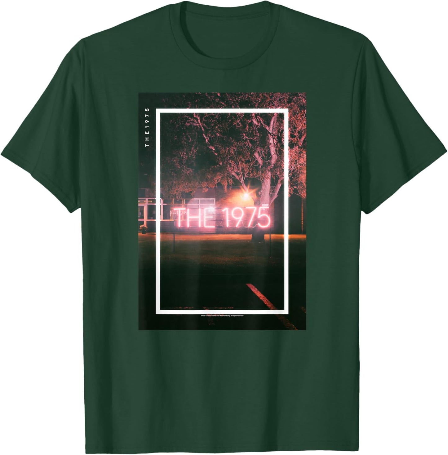 The 1975 Neon Tree Indie Rock Band , black T-Shirt - T-Shirt | Forest